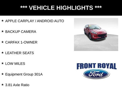 2022 Ford Escape SEL
