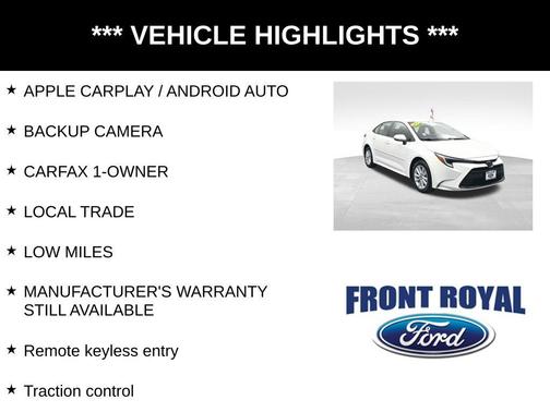 2024 Toyota Corolla Hybrid LE
