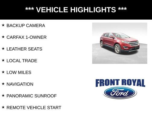 2015 Ford Edge SEL