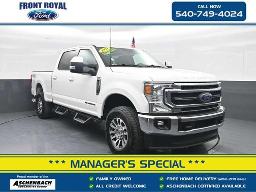Oxford White 2021 Ford F-250 Lariat
