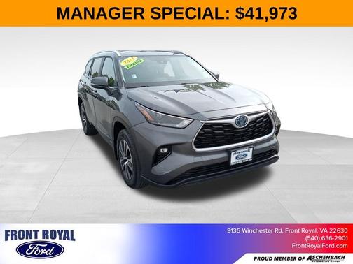 2023 Toyota Highlander Hybrid XLE