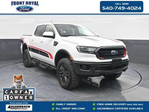 Oxford White 2021 Ford Ranger Lariat