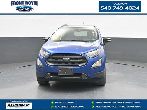 Lightning Blue 2022 Ford EcoSport SES