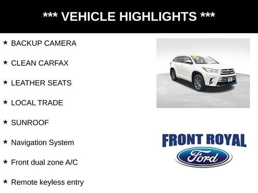 2017 Toyota Highlander XLE