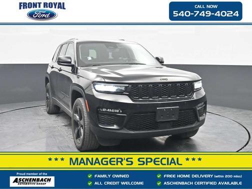 Diamond Black 2023 Jeep Grand Cherokee Limited