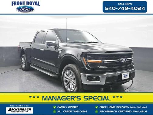 Agate Black 2025 Ford F-150 XLT