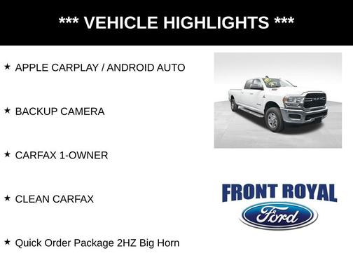 2022 RAM 3500 Big Horn
