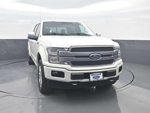 White Platinum Tri-Coat Metallic 2019 Ford F-150 Platinum