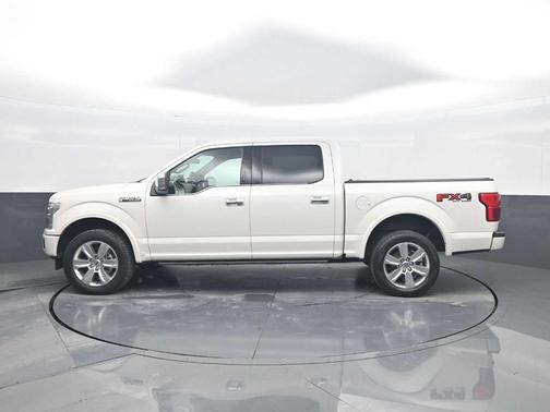 White Platinum Tri-Coat Metallic 2019 Ford F-150 Platinum