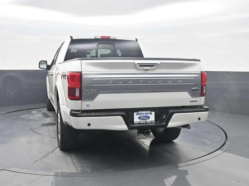 White Platinum Tri-Coat Metallic 2019 Ford F-150 Platinum