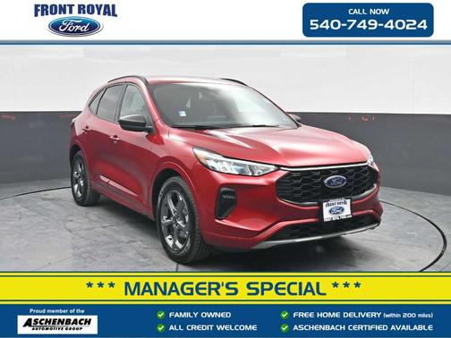 Rapid Red Metallic Tinted Clearcoat 2024 Ford Escape ST-Line