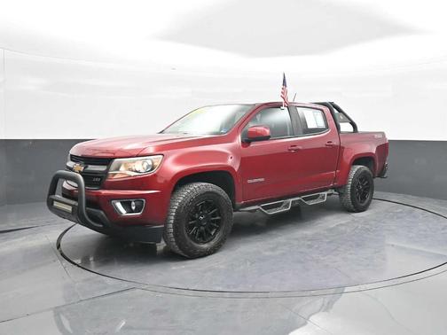 Cajun Red Tintcoat 2018 Chevrolet Colorado Z71