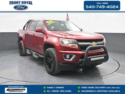 Cajun Red Tintcoat 2018 Chevrolet Colorado Z71
