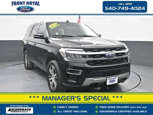Agate Black 2023 Ford Expedition Limited