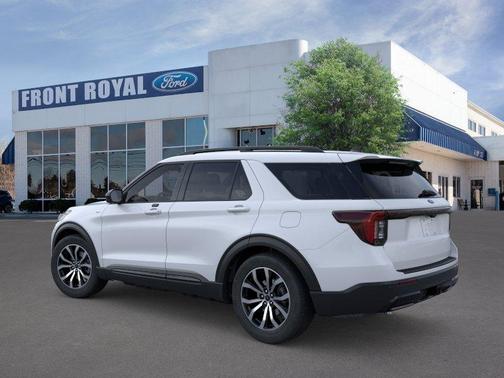 Space White Metallic 2026 Ford Explorer ST-Line