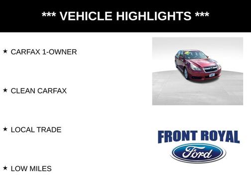 2014 Subaru Legacy 2.5i Premium