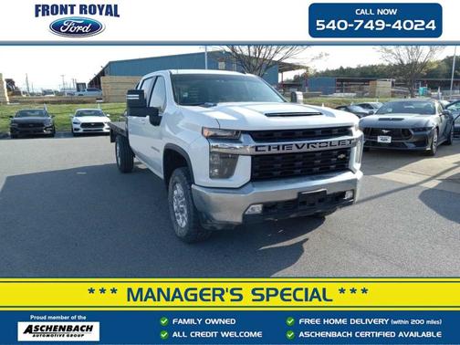 Summit White 2022 Chevrolet Silverado 2500 LT