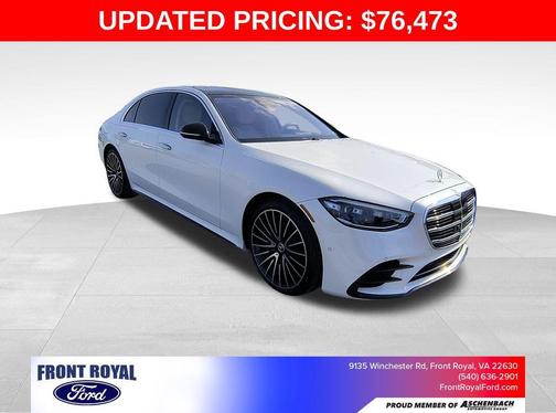 2022 Mercedes-Benz S-Class S 580 4MATIC
