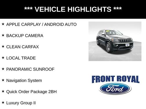 2019 Jeep Grand Cherokee Limited
