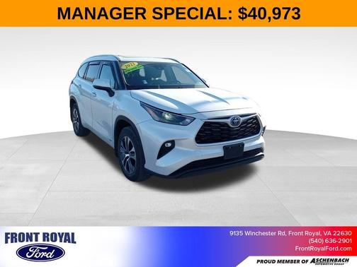2022 Toyota Highlander Hybrid XLE