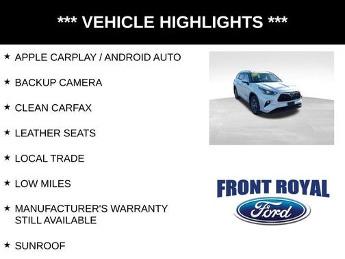 2022 Toyota Highlander Hybrid XLE