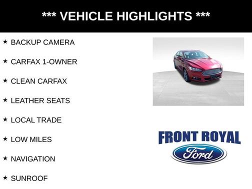 2015 Ford Fusion Titanium