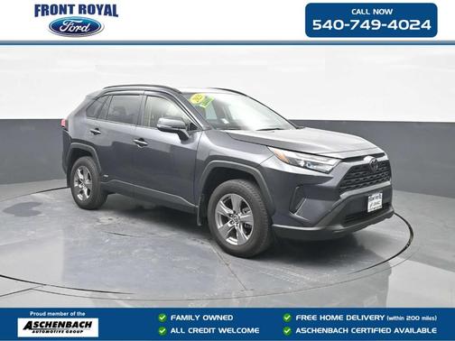 Magnetic Gray Metallic 2025 Toyota RAV4 Hybrid XLE