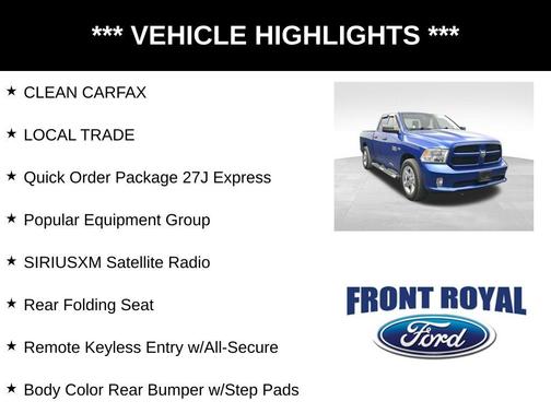 2016 RAM 1500 Tradesman/Express