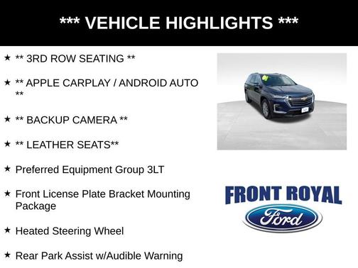 2022 Chevrolet Traverse LT Leather