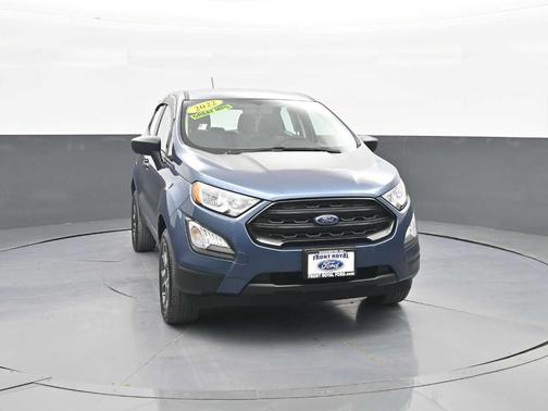 Blue 2022 Ford EcoSport S