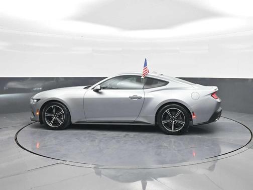 Iconic Silver 2024 Ford Mustang EcoBoost Premium
