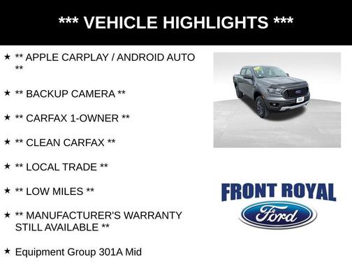 2021 Ford Ranger XLT