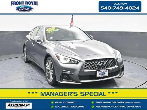 2022 INFINITI Q50 SENSORY