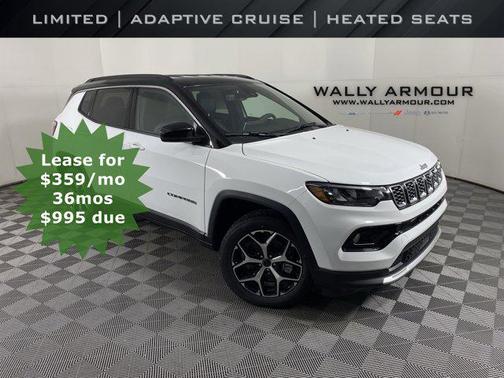 White 2026 Jeep Compass Limited