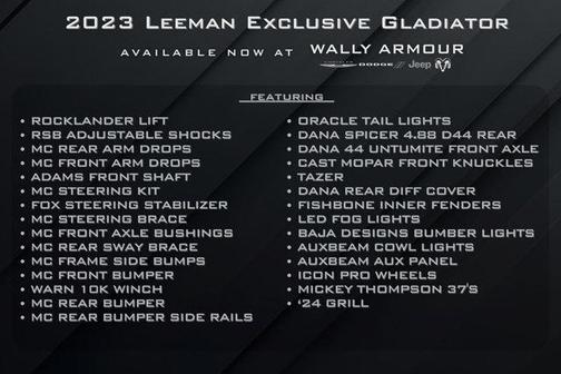 Bright White Clearcoat 2023 Jeep Gladiator Rubicon