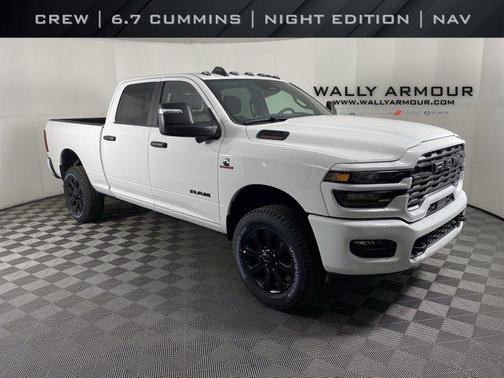 Bright White Clearcoat 2026 RAM 2500 Big Horn Crew Cab 4x4 6'4' Box