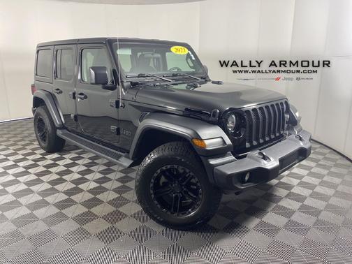 Black Clearcoat 2023 Jeep Wrangler Sport S