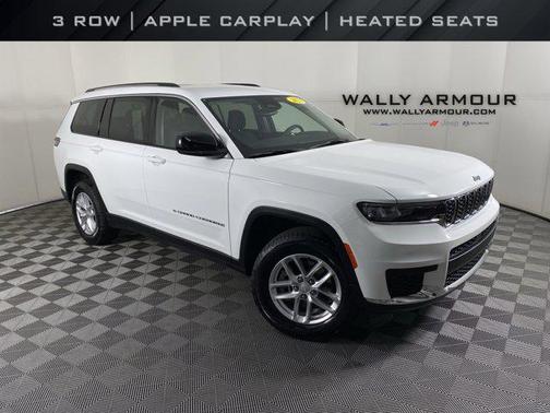 Bright White Clearcoat 2023 Jeep Grand Cherokee L Laredo