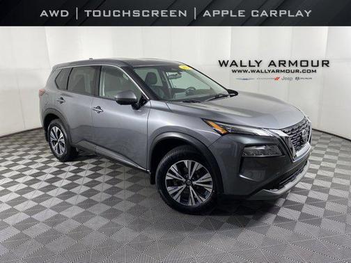 Gun Metallic 2021 Nissan Rogue SV