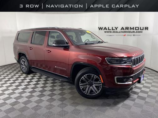 Velvet Red Pearlcoat 2024 Jeep Wagoneer L Series II 4x4