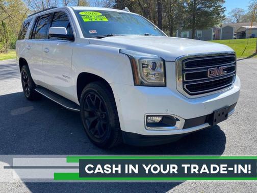 White 2016 GMC Yukon SLE