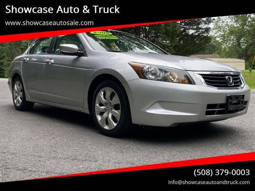 Silver 2008 Honda Accord EX-L