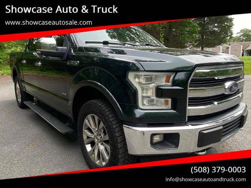 Green 2016 Ford F-150 Lariat