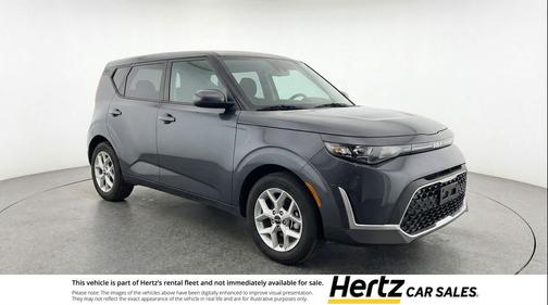 Gravity Gray 2025 Kia Soul LX