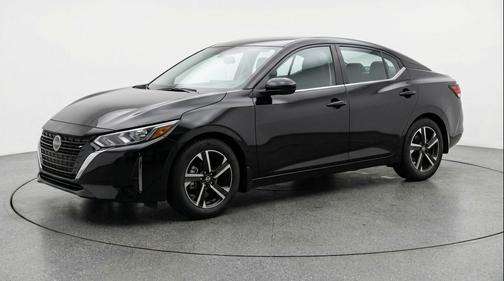 Super Black 2024 Nissan Sentra SV