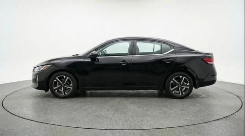 Super Black 2025 Nissan Sentra SV