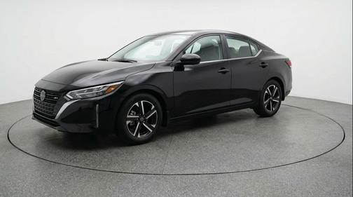 Super Black 2025 Nissan Sentra SV