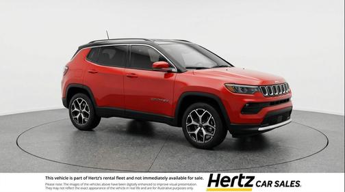 Red Hot Pearlcoat 2025 Jeep Compass Limited