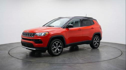 Red Hot Pearlcoat 2025 Jeep Compass Limited