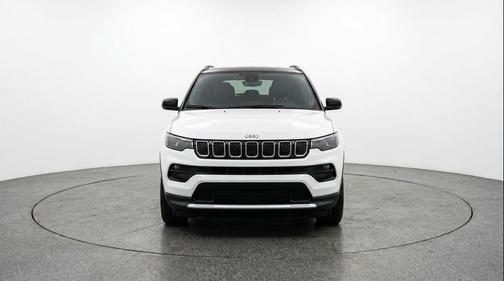 Bright White Clearcoat 2025 Jeep Compass Limited